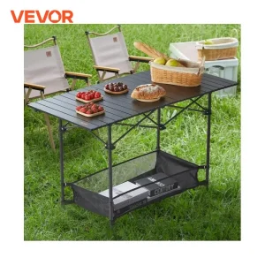 Folding Aluminum Table with Storage Bag